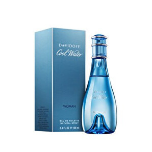 Apa de toaleta Davidoff Cool Water, 100 ml, pentru femei