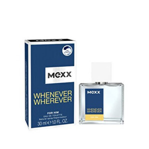 Apa de toaleta Mexx Whenever Wherever Man, 30 ml, pentru barbati