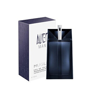 Apa de toaleta Thierry Mugler Alien Man reincarcabil, 100 ml, pentru barbati