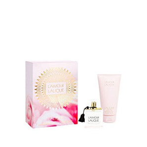 Set cadou Lalique L'Amour (Apa de parfum 30 ml + Lotiune de corp 150 ml), pentru femei