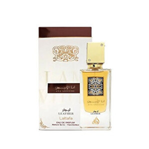 Apa de parfum Lattafa Ana Abiyedh Leather, 60 ml, pentru barbati