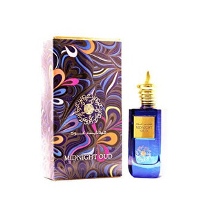 Apa de parfum Lattafa Midnight Oud, 100 ml, pentru barbati