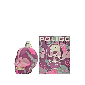 Apa de parfum Police To Be Camouflage Pink, 75 ml, pentru femei