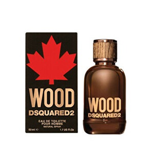 Apa de toaleta Dsquared2 Wood, 50 ml, pentru barbati