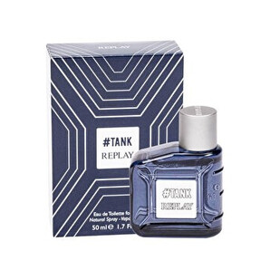 Apa de toaleta Replay Tank, 50 ml, pentru barbati