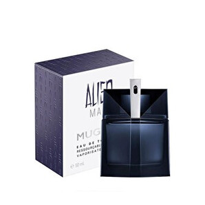 Apa de toaleta Thierry Mugler Alien Man reincarcabil, 50 ml, pentru barbati