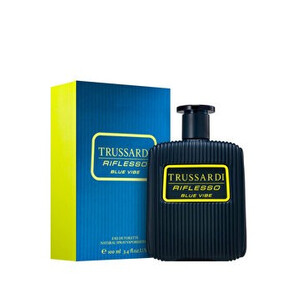 Apa de toaleta Trussardi Riflesso Blue Vibe, 100 ml, pentru barbati