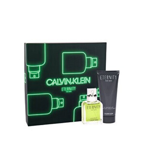 Set cadou Calvin Klein Eternity (Apa de parfum 50 ml + Gel de dus 100 ml), pentru barbati