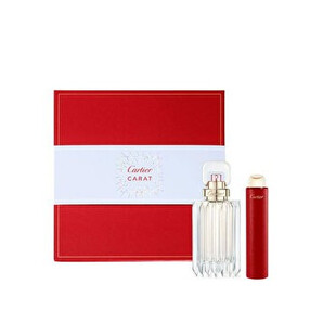 Set cadou Cartier Carat (Apa de parfum 100 ml + Travel spray 15 ml), pentru femei