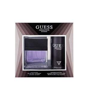 Set cadou Guess Seductive Homme (Apa de toaleta 100 ml + Deospray 226 ml), pentru barbati