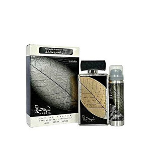 Set cadou Lattafa Najdia (Apa de parfum 100 ml + Deospray 50 ml), pentru barbati