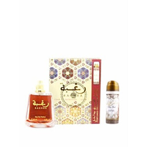 Set cadou Lattafa Raghba (Apa de parfum 100 ml + Deospray 50 ml), pentru femei