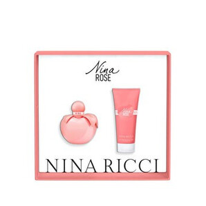 Set cadou Nina Ricci Nina Rose (Apa de toaleta 80 ml + Lotiune de corp 100 ml), pentru femei