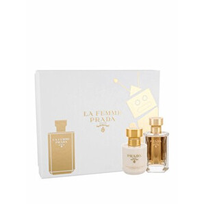 Set cadou Prada La Femme (Apa de parfum 50 ml + Lotiune de corp 100 ml), pentru femei