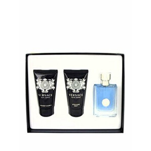 Set cadou Versace Pour Homme (Apa de toaleta 50ml + Gel de dus 50ml + After shave balsam 50ml), pentru barbati