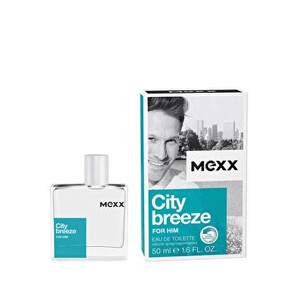 Apa de toaleta Mexx City Breeze, 50 ml, pentru barbati