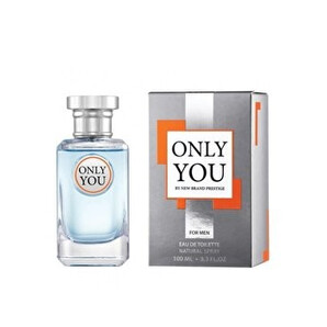 Apa de toaleta New Brand Perfumes Only You, 100 ml, pentru barbati