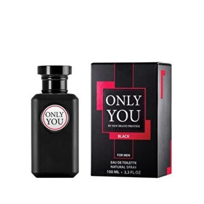 Apa de toaleta New Brand Perfumes Only You Black, 100 ml, pentru barbati
