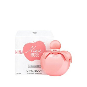 Apa de toaleta Nina Ricci Nina Rose, 80 ml, pentru femei