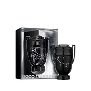 Apa de toaleta Paco Rabanne Invictus Onyx Collector, 100 ml, pentru barbati