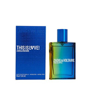 Apa de toaleta Zadig & Voltaire This is Love, 50 ml, pentru barbati