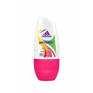 Deodorant roll-on Adidas Get Ready!, 50 ml, pentru femei