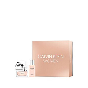 Set cadou Calvin Klein Women (Apa de parfum 30 ml + Lotiune de corp 100 ml), pentru femei