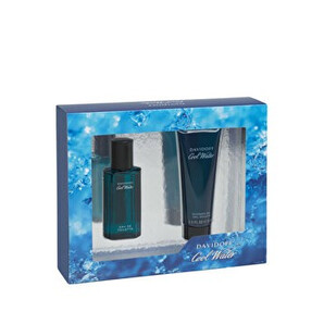 Set cadou Davidoff Cool Water (Apa de toaleta 40 ml + Gel de dus 75 ml), pentru barbati