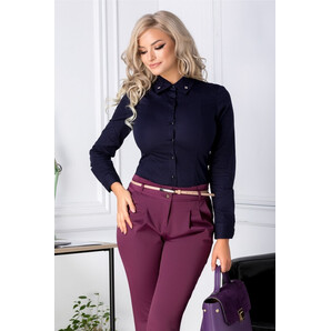 Camasa Aniko bleumarin office