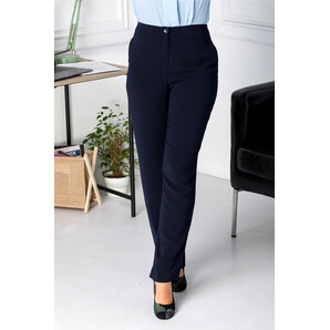 Pantaloni Ginette bleumarin office