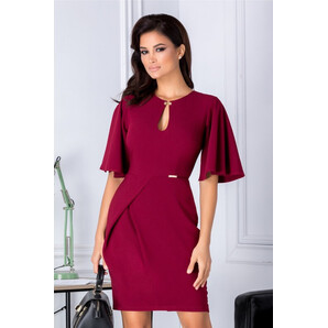 Rochie Flavia conica bordo eleganta