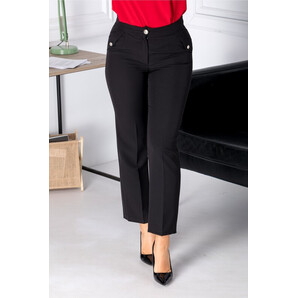 Pantaloni Moze office negri