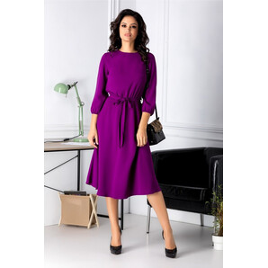 Rochie Brise midi violet eleganta