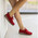 Pantofi Casual Adel Rosii