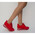 Pantofi Sport Medio Rosii