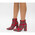 Botine Barber Rosii