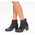 Botine Lakers Negre