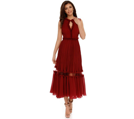 Rochie Megan Bordo