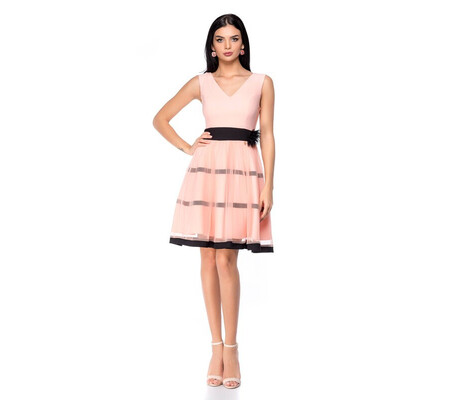 Rochie Caroline Peach