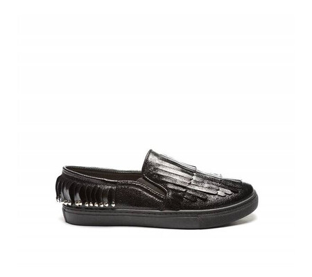 Espadrile Platin Negre