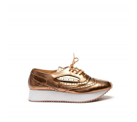 Pantofi Minela Casual Bronz 2