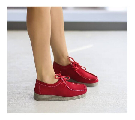 Pantofi Casual Adel Rosii