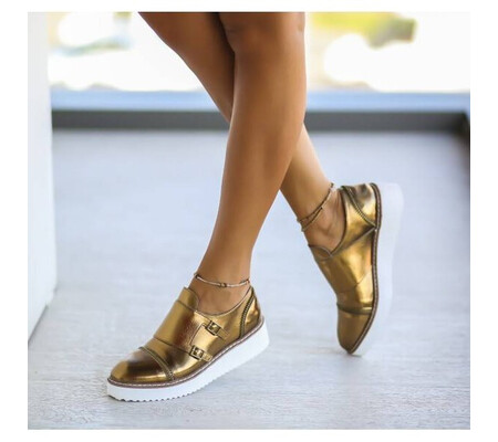 Pantofi Casual Hamod Aurii