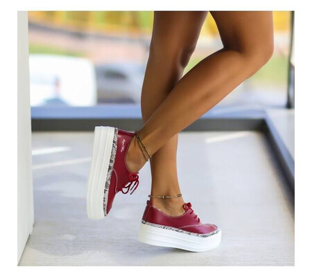 Pantofi Casual Parot Grena