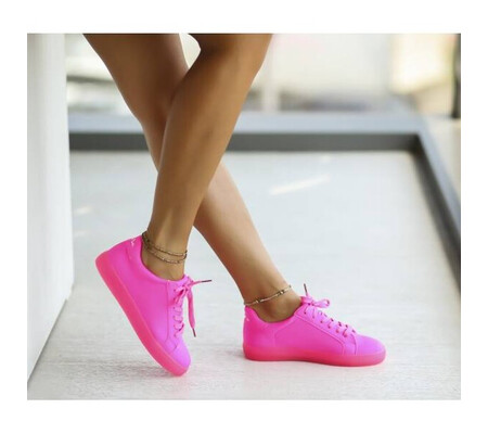 Pantofi Sport Kanda Roz Neon