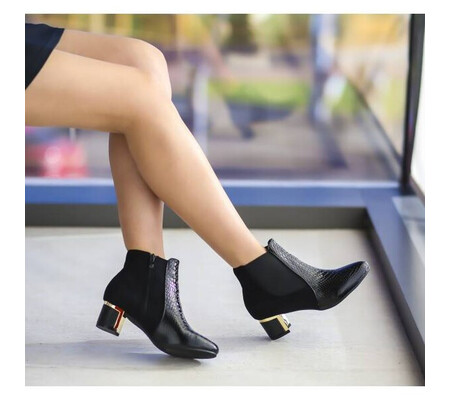 Botine Caddys Negre