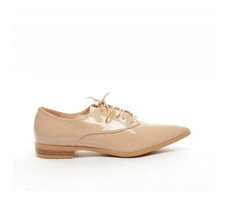 Pantofi Casual Hobis Nude