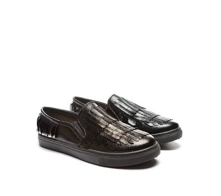 Espadrile Platin Negre