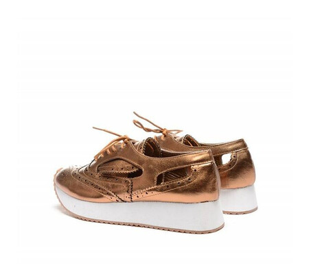 Pantofi Minela Casual Bronz 2