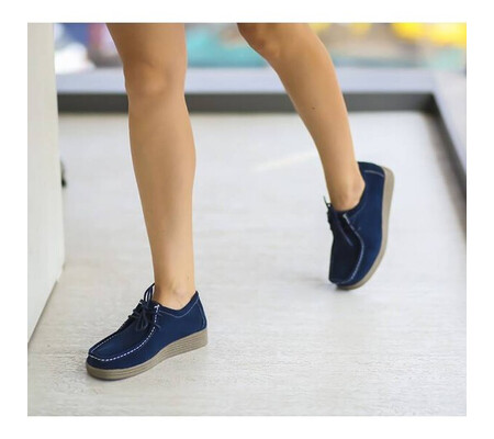 Pantofi Casual Adel Albastri